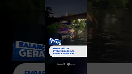 🗞️ DESTAQUES: lancha sofre acidente na Lagoa Manguaba e mobiliza equipes #BalançoGeralAL