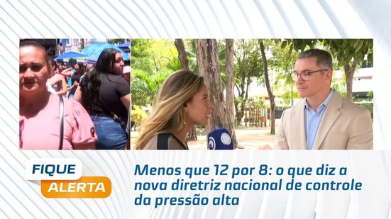 Menos que 12 por 8: o que diz a nova diretriz nacional de controle da pressão alta