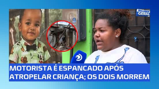 🚨 Criança morre atropelada na calçada de casa; motorista é espancado até a morte