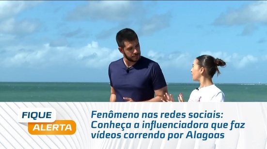 Fenômeno nas redes sociais: Conheça a influenciadora que faz vídeos correndo por Alagoas