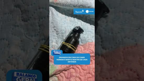 🚨Homem é morto dentro de casa e granada é deixada sobre a cama da vítima #BalançoGeralAL