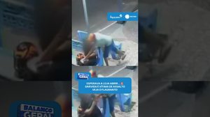 🚨Flagrante: mulher grávida é assaltada enquanto aguardava abertura de loja #BalançoGeralAL