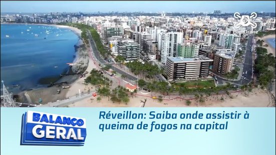 Réveillon: Saiba onde assistir à queima de fogos na capital