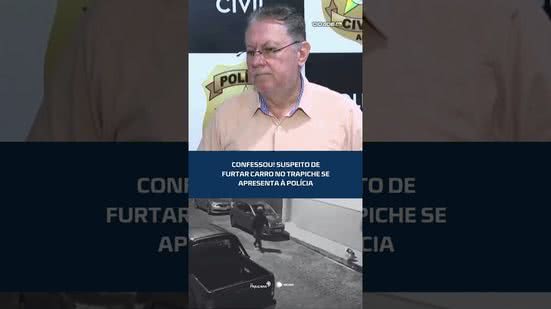 #CidadeAL | Homem confessa furto de veículo e comparece espontaneamente à delegacia
