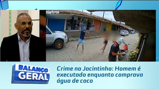 Crime no Jacintinho: Homem é executado enquanto comprava água de coco