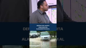 Atenção redobrada: previsão indica chuva e risco de alagamentos no estado #CidadeAL