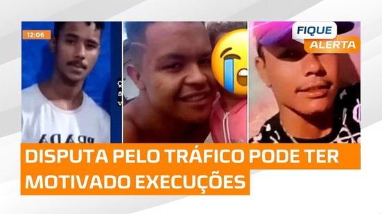 Disputa por tráfico pode ter motivado execução de três jovens em Ibateguara