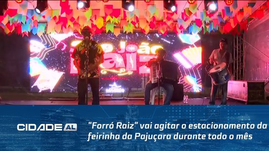 "Forró Raiz" vai agitar o estacionamento da feirinha da Pajuçara durante todo o mês