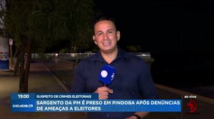 Sargento da PM é preso em Pindoba após denúncias de ameaças a eleitores