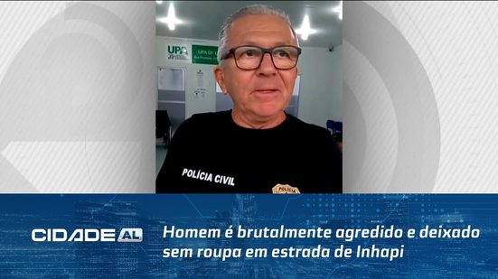 Homem é brutalmente agredido e deixado sem roupa em estrada de Inhapi