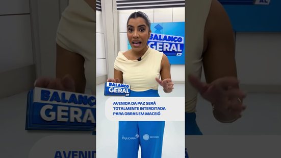 🗞️ DESTAQUES - obras provocam interdição total na Avenida da Paz