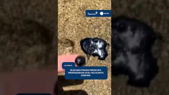 🛢️ UFAL alerta para aparecimento de óleo no litoral; origem será investigada | #CidadeAL