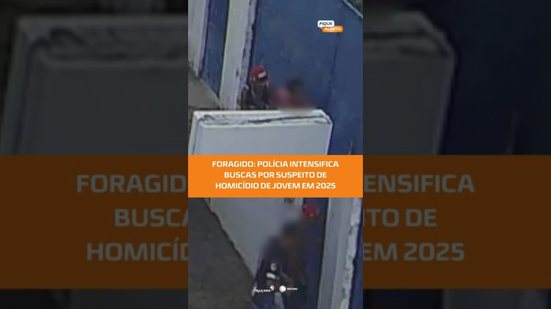 Caso de dezembro de 2025: polícia divulga procura por suspeito do assassinato #FiqueAlerta