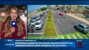 Motorista suspeito de causar engavetamento no Jaraguá é solto após audiência de custódia