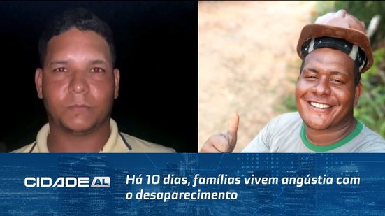 Há 10 dias, famílias vivem angústia com o desaparecimento de Diego e Jó em Porto de Pedras