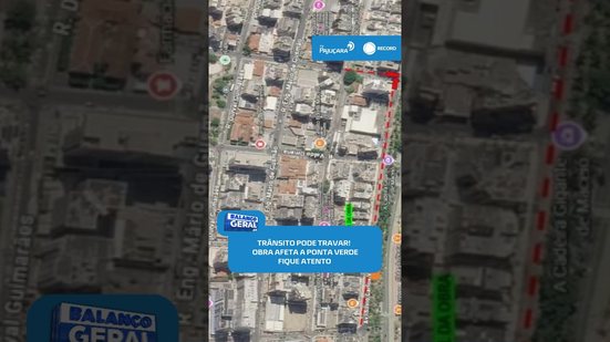 ⚠️ Atenção, motoristas: obra da BRK pode travar trânsito na Ponta Verde #BalançoGeralAL