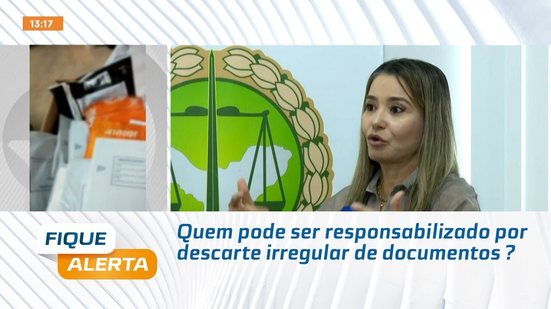 Quem pode ser responsabilizado por descarte irregular de documentos ?