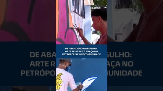 ARTE E URBANISMO: veja transformação de praça abandonada no Petrópolis! 🎨🌿#CidadeAL