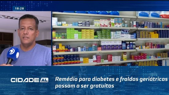 Farmácia Popular: Remédio para diabetes e fraldas geriátricas passam a ser gratuitos