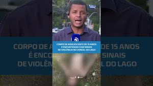 Corpo de adolescente encontrado com sinais de violência #BalançoGeralAL