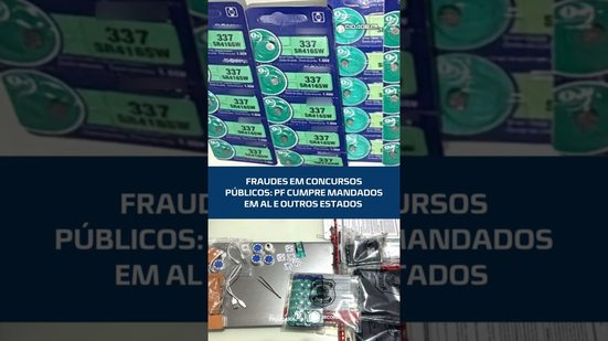 Fraudes em concursos públicos: PF cumpre mandados em al e outros estados #CidadeAL
