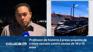 Professor de história é preso suspeito de crimes sexuais contra alunas de 14 e 15 anos