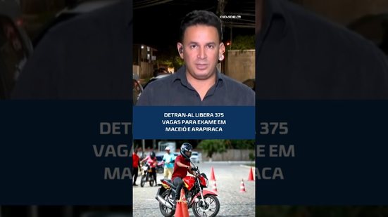 🏍️Quer tirar habilitação de moto? DETRAN-AL abre 375 vagas #CidadeAL