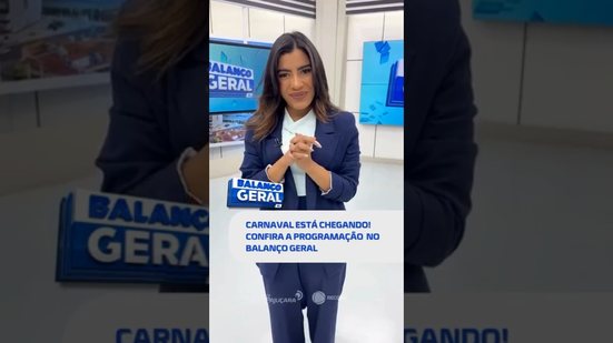 🎉 DESTAQUE DO DIA: BG em clima de carnaval - confira a programação oficial #BalançoGeralAL