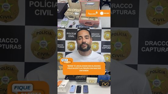 🚨 “Boss”, apontado como articulador do Comando Vermelho no RJ, é preso em Maceió
