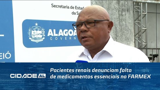 Pacientes renais denunciam falta de medicamentos essenciais na FARMEX