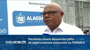 Pacientes renais denunciam falta de medicamentos essenciais na FARMEX