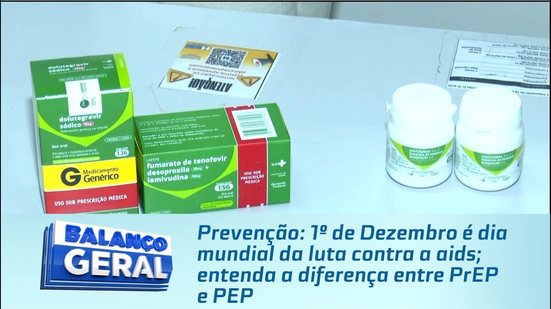 Prevenção: 1º de Dezembro é dia mundial da luta contra a aids; entenda a diferença entre PrEP e PEP