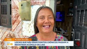 Locais que não eram pontos crônicos passam a registrar acúmulo de lixo