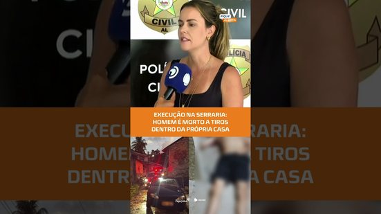 Na Serraria: Diogo Félix Almeida, de 25 anos, é morto a tiros dentro de casa #FiqueAlerta