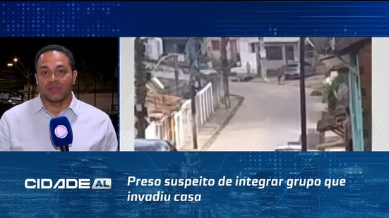 Preso suspeito de integrar grupo que invadiu casa e atirou contra mulher em Rio Largo