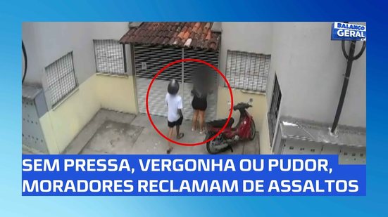 Grávida é assaltada no Benedito Bentes; assalto foi registrado por câmeras