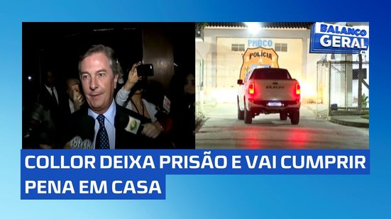 Após decisão de Moraes, Collor passa a cumprir pena em casa usando tornozeleira eletrônica