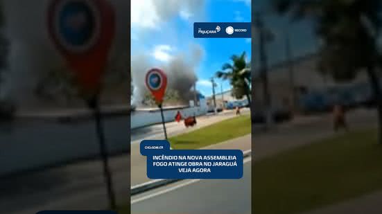 ⚠️ Obra da nova Assembleia Legislativa é atingida por incêndio em Maceió | #CidadeAL