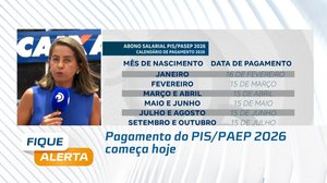 PIS/Pasep 2026: confira datas e quem tem direito #FiqueAlerta
