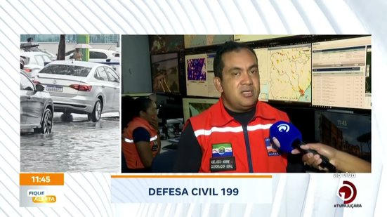 Defesa Civil monitora chuvas; março registrou 18% a mais do que o volume esperado para o mês