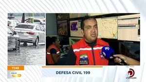 Defesa Civil monitora chuvas; março registrou 18% a mais do que o volume esperado para o mês