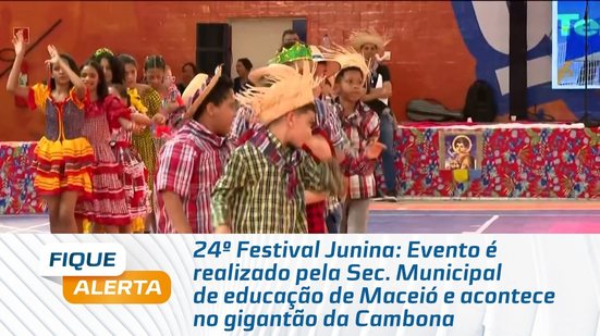 Evento é realizado pela Sec. Municipal de educação de Maceió e acontece no gigantão da Cambona