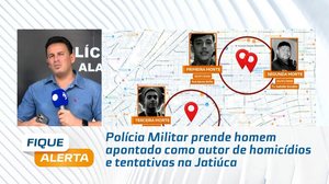 Polícia Militar prende homem apontado como autor de homicídios e tentativas na Jatiúca