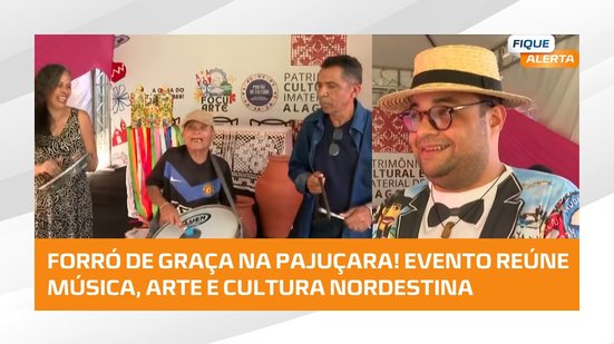 Forró Art: Evento gratuito reúne música e arte que homenageiam a cultura nordestina na Pajuçara