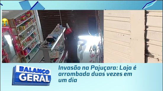 Invasão na Pajuçara: Loja é arrombada duas vezes em um dia