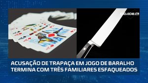 Discussão durante jogo de baralho termina com três feridos no interior de Alagoas