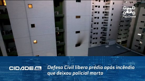 Perícia Investiga: Defesa Civil libera prédio após incêndio que deixou policial morto