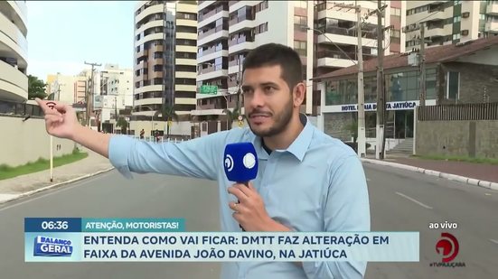 Entenda como vai ficar: DMTT faz alteração em Avenida João Davino, na Jatiúca