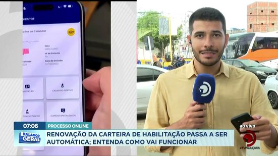 Renovação da carteira de habilitação passa a ser automática; entenda como vai funcionar