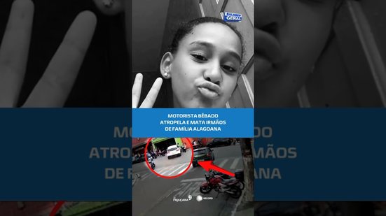 Tragédia: irmãos sofrem atropelemento por motorista bêbado enquanto brincavam #BalançoGeralAL